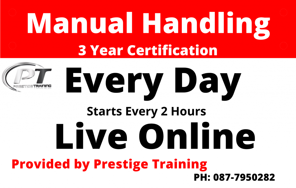 manual handling course online